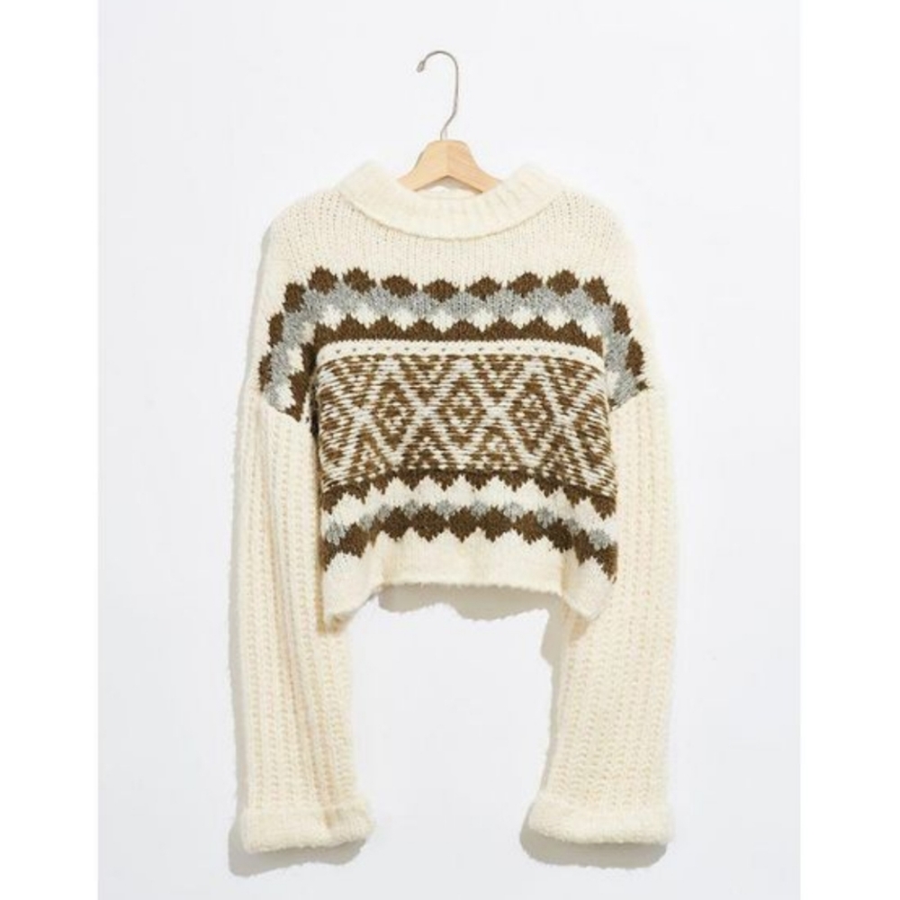 Free People × Alpine Pullover Sweater